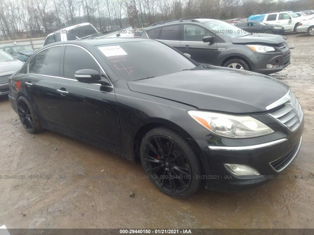 HYUNDAI GENESIS 2012 kmhgc4dd0cu167199