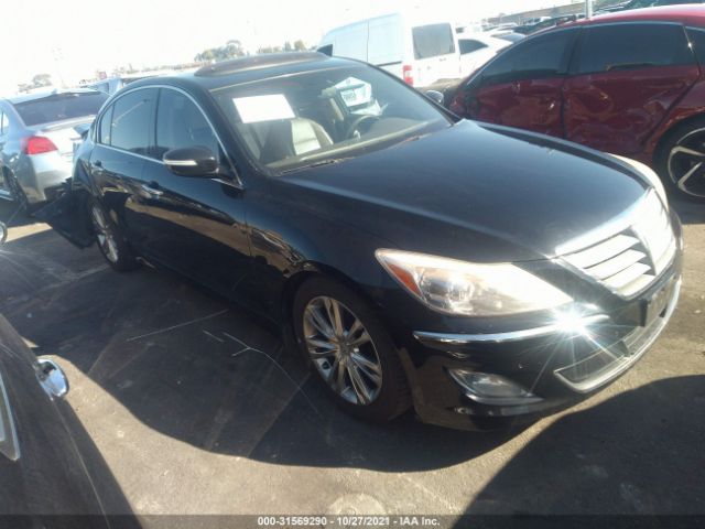 HYUNDAI GENESIS 2012 kmhgc4dd0cu173245