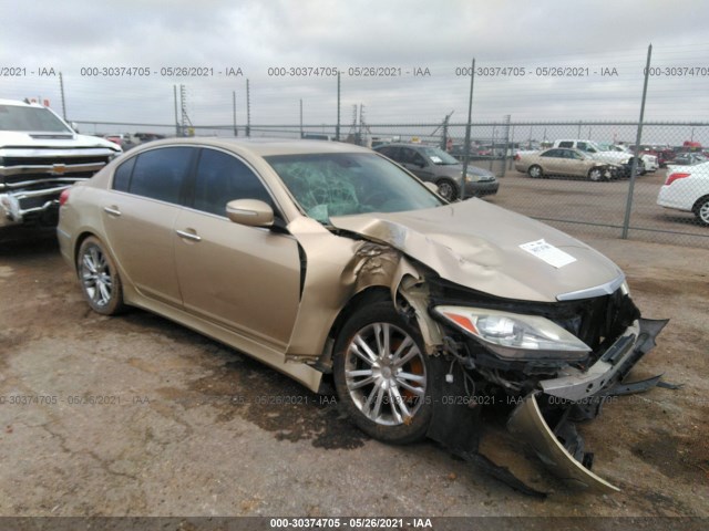 HYUNDAI GENESIS 2012 kmhgc4dd0cu200895