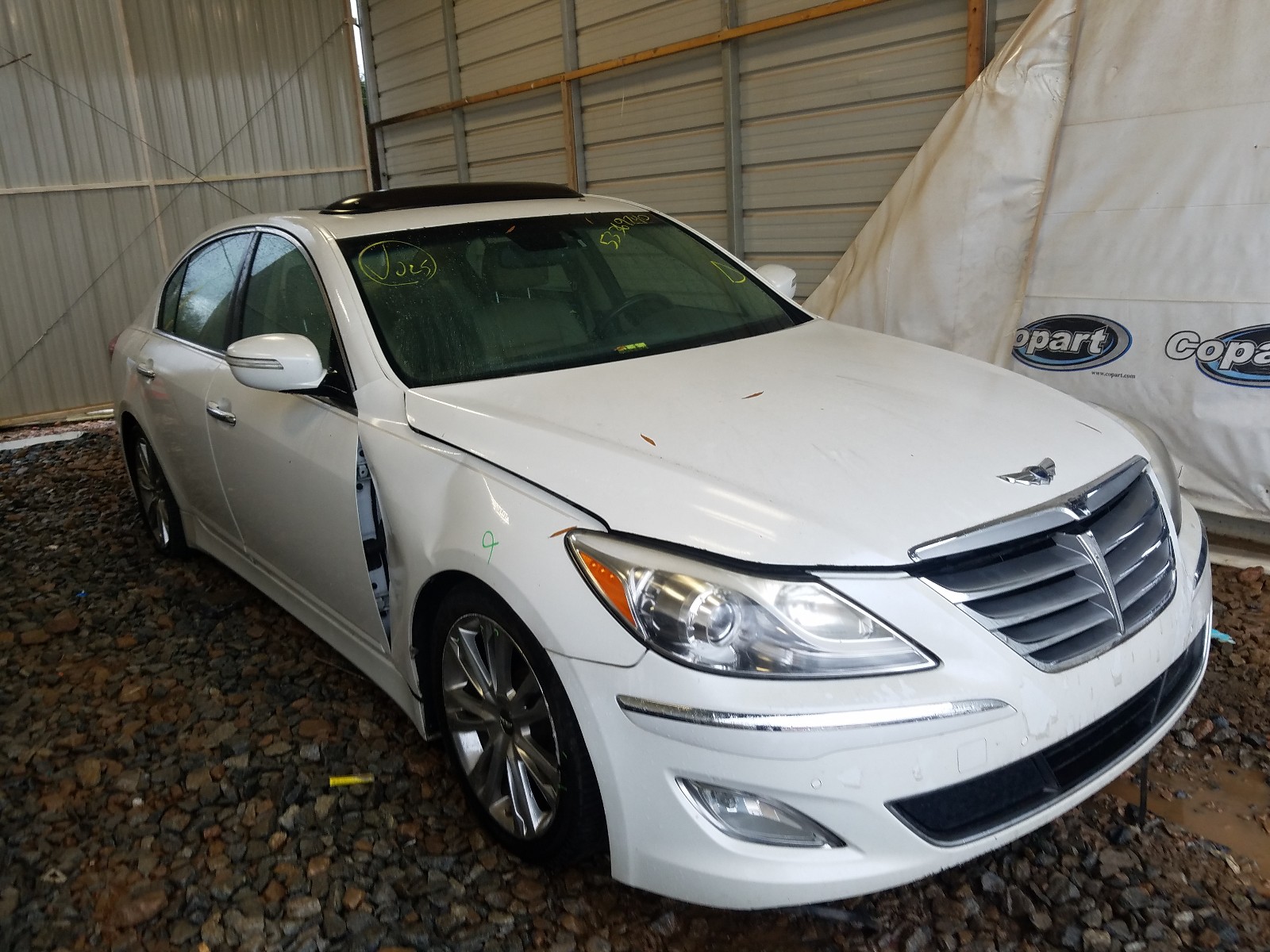 HYUNDAI GENESIS 3. 2012 kmhgc4dd0cu205188