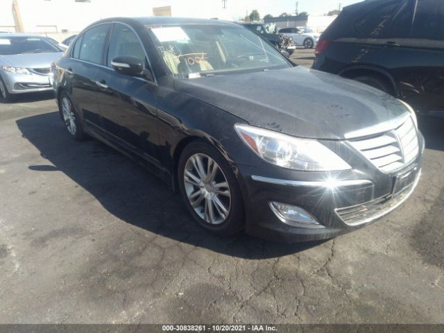 HYUNDAI GENESIS 2013 kmhgc4dd0du222378