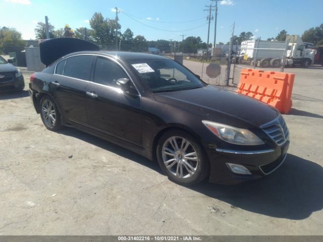 HYUNDAI GENESIS 2014 kmhgc4dd0eu266043