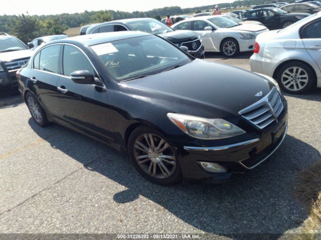 HYUNDAI GENESIS 2012 kmhgc4dd1cu160634