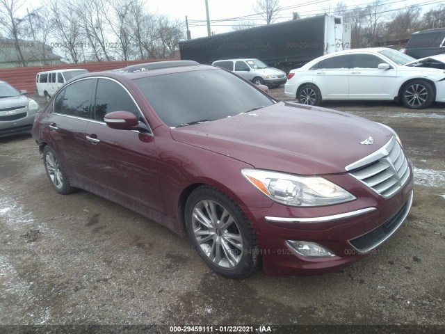 HYUNDAI GENESIS 2012 kmhgc4dd1cu171567