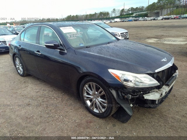 HYUNDAI GENESIS 2012 kmhgc4dd1cu173321