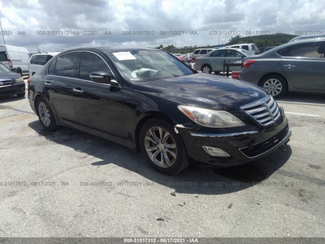 HYUNDAI GENESIS 2012 kmhgc4dd1cu204275