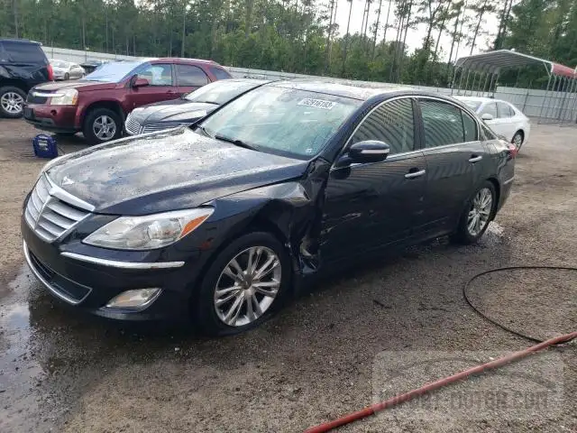 HYUNDAI GENESIS 2013 kmhgc4dd1du231591