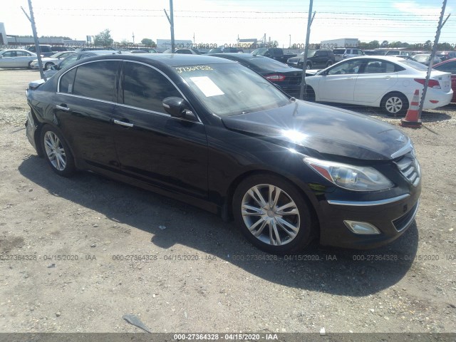 HYUNDAI GENESIS 2013 kmhgc4dd1du257690