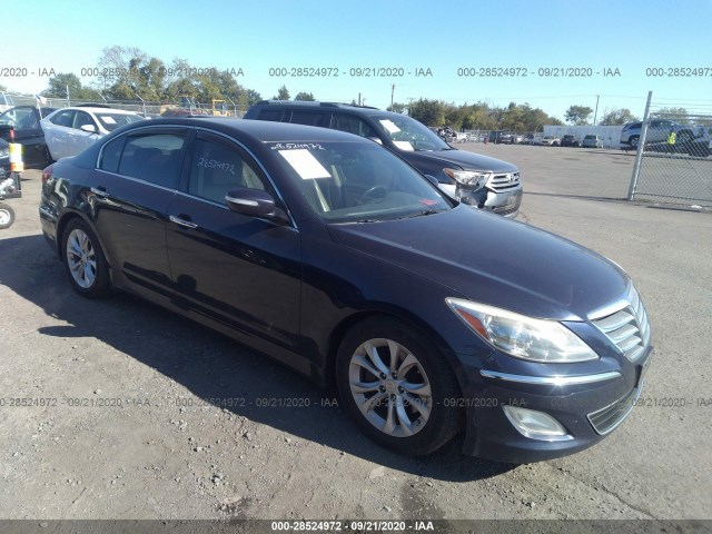 HYUNDAI GENESIS 2012 kmhgc4dd2cu177720