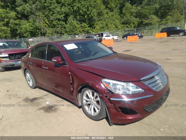 HYUNDAI GENESIS 2012 kmhgc4dd2cu193514