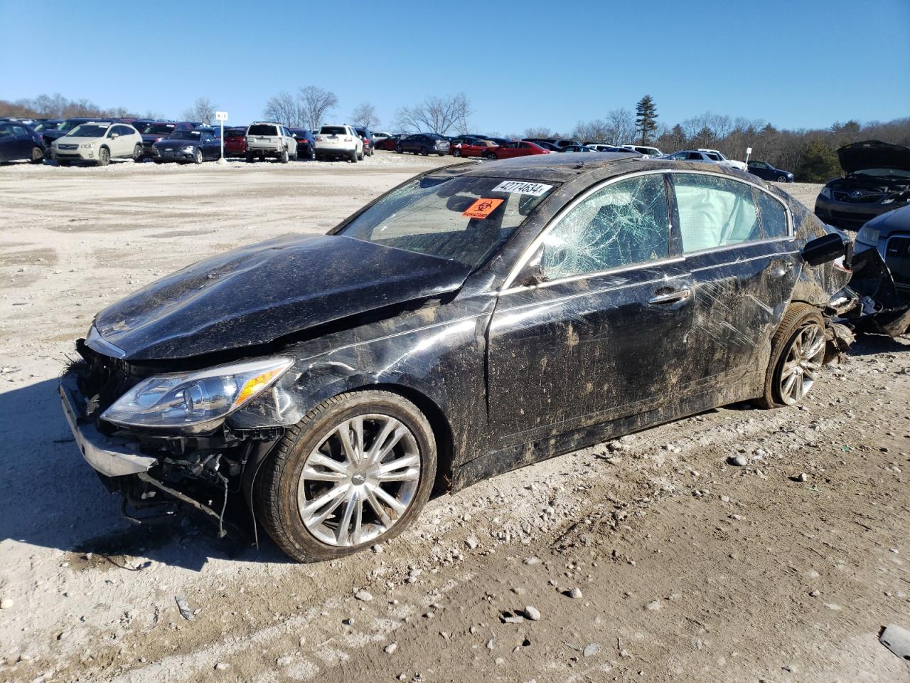 HYUNDAI GENESIS 2012 kmhgc4dd2cu194839