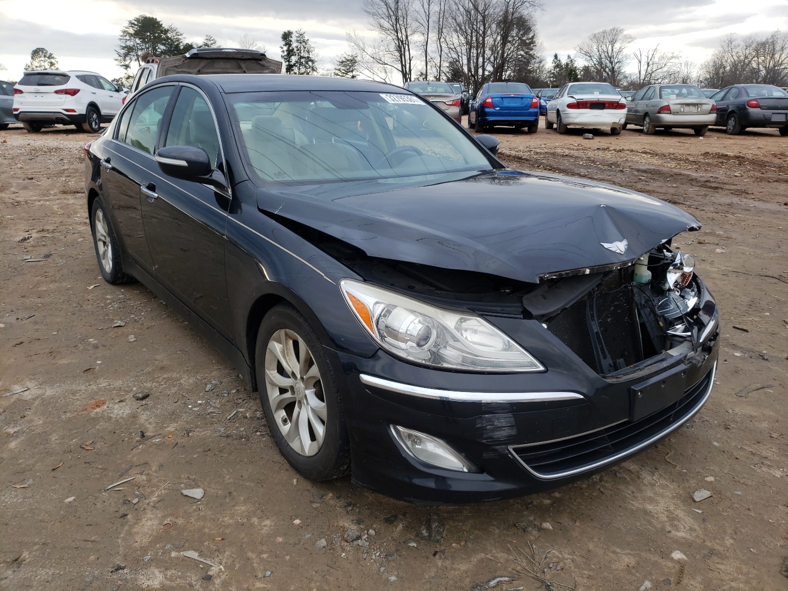 HYUNDAI GENESIS 3. 2012 kmhgc4dd2cu196669