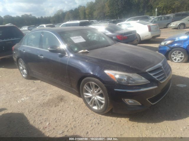 HYUNDAI GENESIS 2012 kmhgc4dd2cu196820