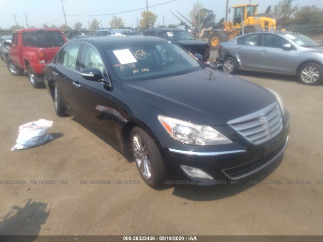 HYUNDAI GENESIS 2012 kmhgc4dd2cu199331