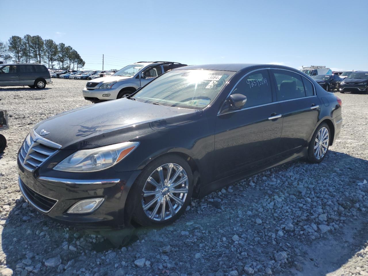 HYUNDAI GENESIS 2013 kmhgc4dd2du216503