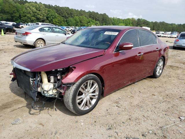 HYUNDAI GENESIS 3. 2013 kmhgc4dd2du227792