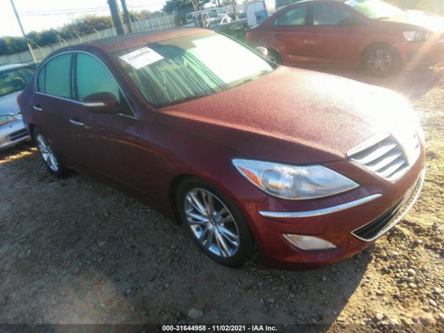 HYUNDAI GENESIS 2013 kmhgc4dd2du228232