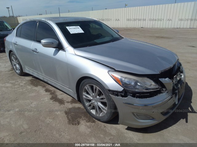 HYUNDAI GENESIS 2013 kmhgc4dd2du250585