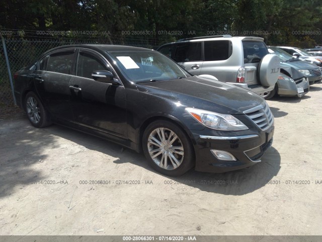 HYUNDAI GENESIS 2013 kmhgc4dd2du255933