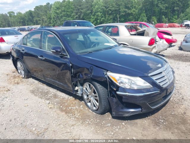 HYUNDAI GENESIS 2012 kmhgc4dd3cu173319