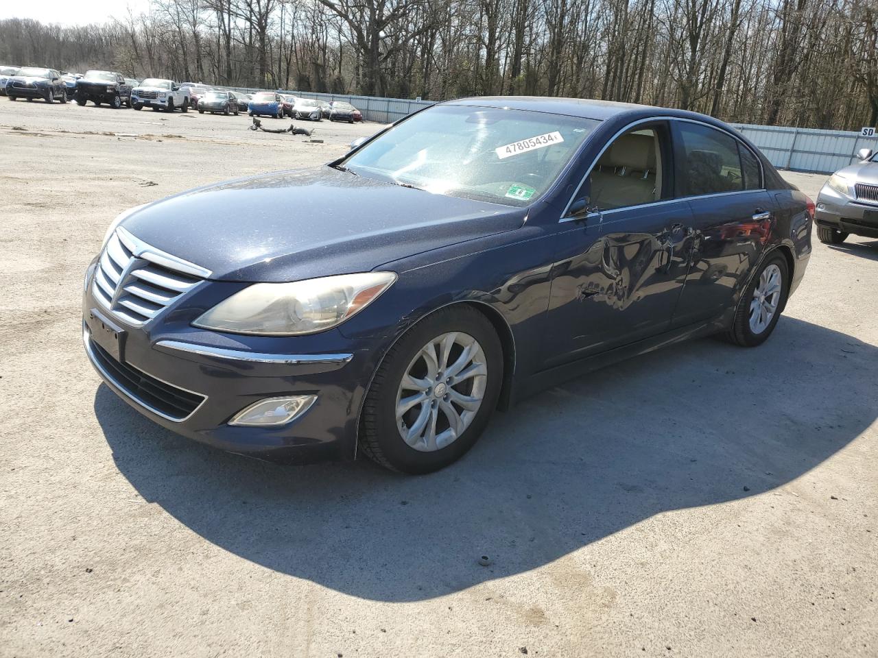 HYUNDAI GENESIS 2012 kmhgc4dd3cu177824