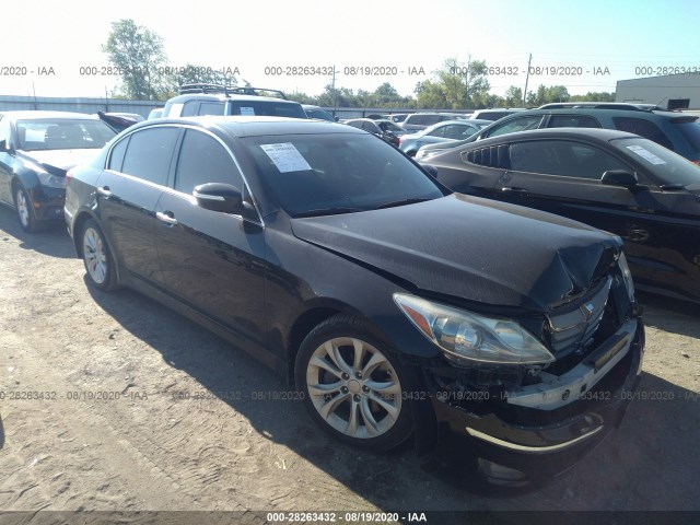 HYUNDAI GENESIS 2012 kmhgc4dd3cu178486