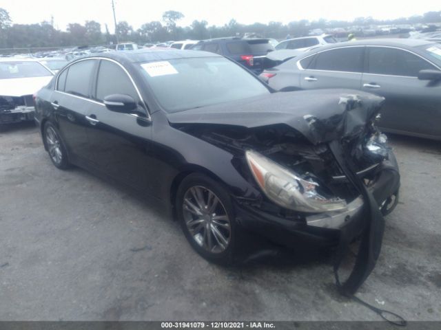 HYUNDAI GENESIS 2012 kmhgc4dd3cu181856