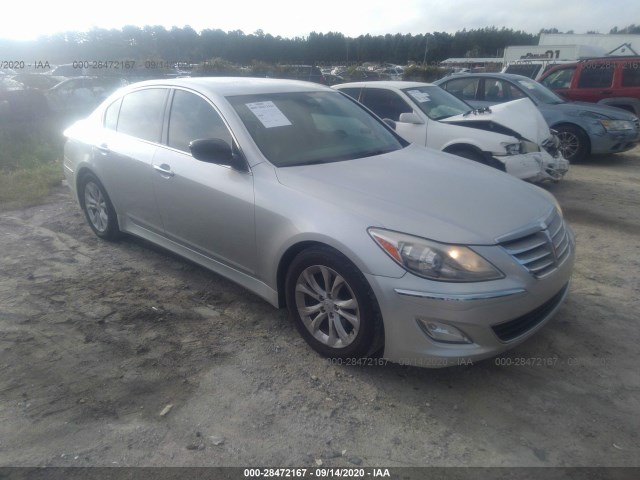 HYUNDAI GENESIS 2012 kmhgc4dd3cu188306