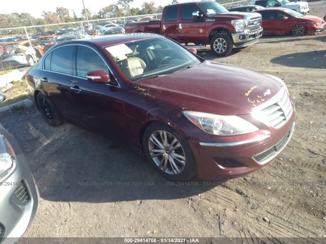 HYUNDAI GENESIS 2012 kmhgc4dd3cu189598