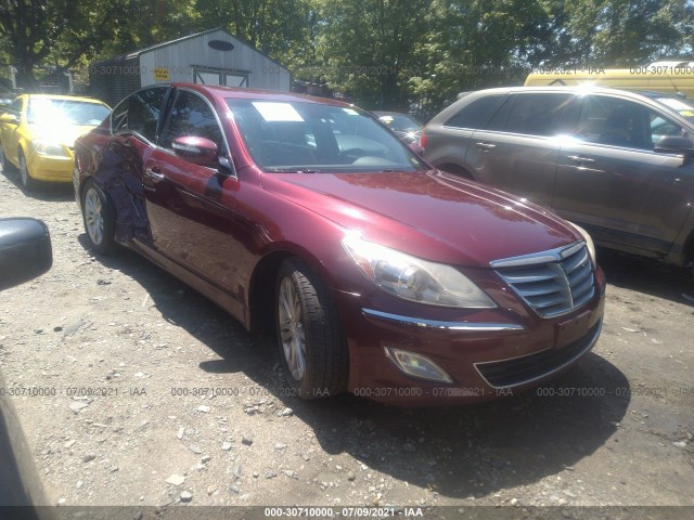 HYUNDAI GENESIS 2012 kmhgc4dd3cu195210