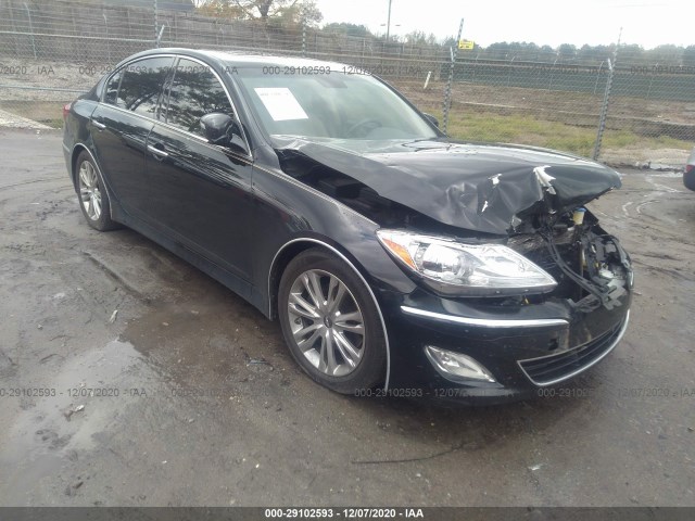 HYUNDAI GENESIS 2012 kmhgc4dd3cu196079