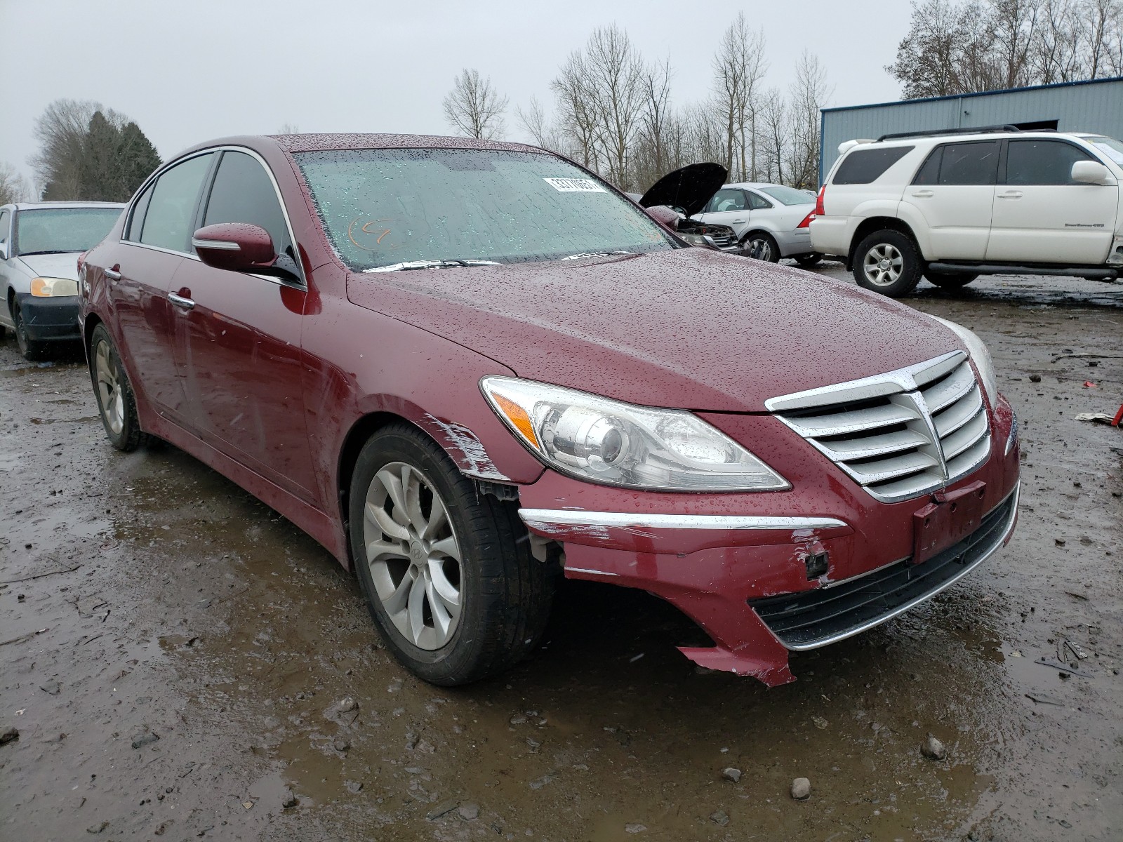 HYUNDAI GENESIS 2013 kmhgc4dd3du227607