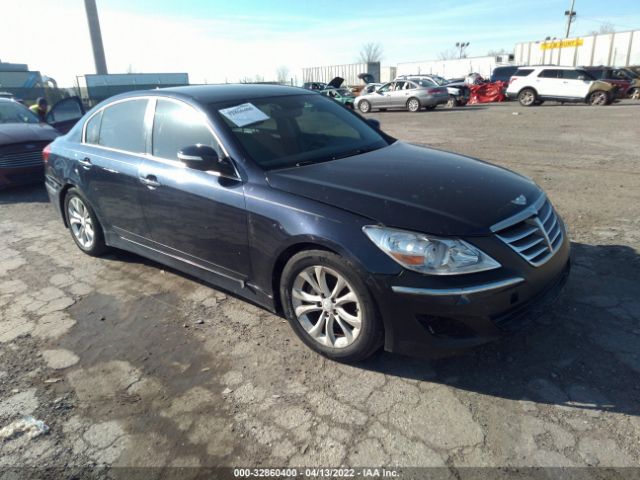 HYUNDAI GENESIS 2012 kmhgc4dd4cu161891