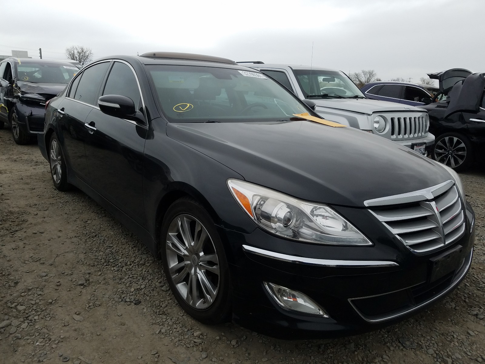 HYUNDAI GENESIS 3. 2012 kmhgc4dd4cu165293