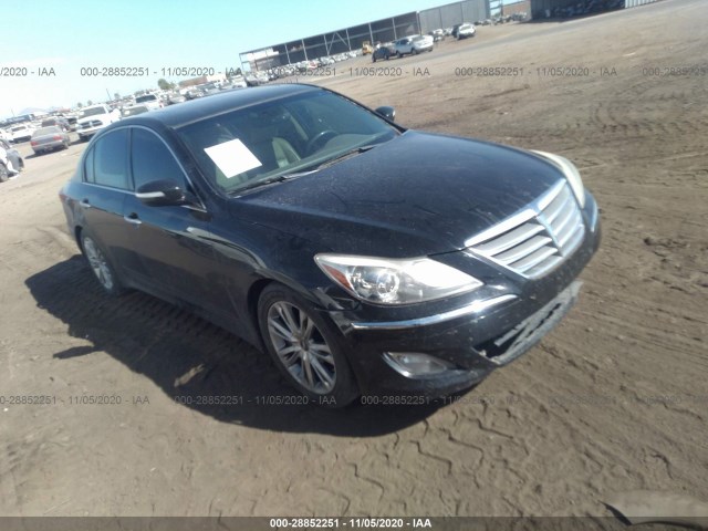 HYUNDAI GENESIS 2012 kmhgc4dd4cu167416