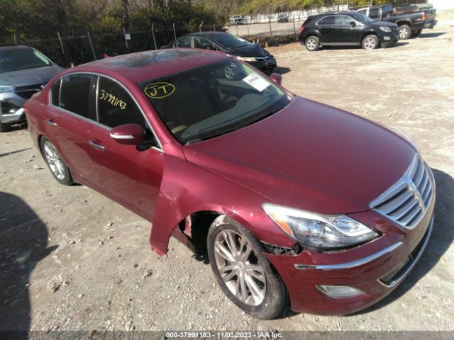 HYUNDAI GENESIS 2012 kmhgc4dd4cu171031