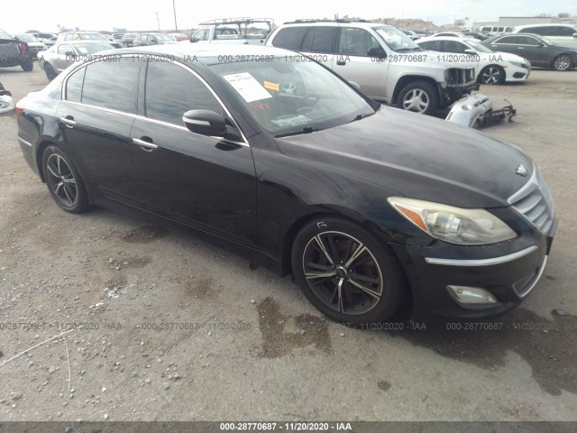 HYUNDAI GENESIS 2012 kmhgc4dd4cu173703