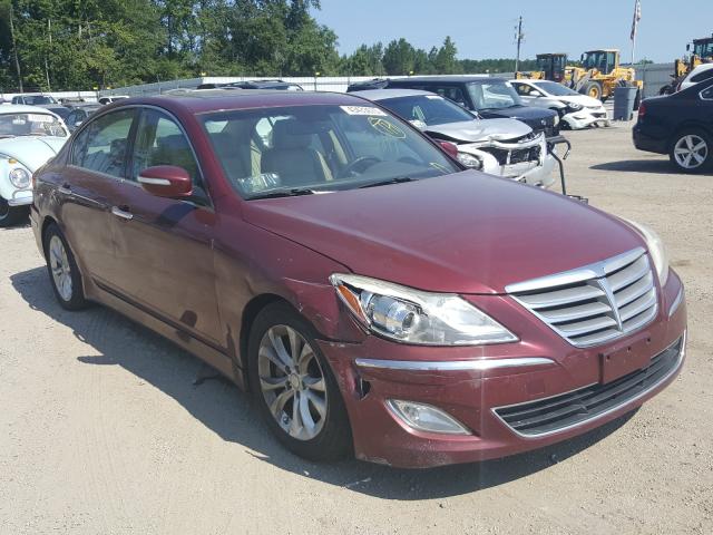 HYUNDAI GENESIS 3. 2012 kmhgc4dd4cu177931