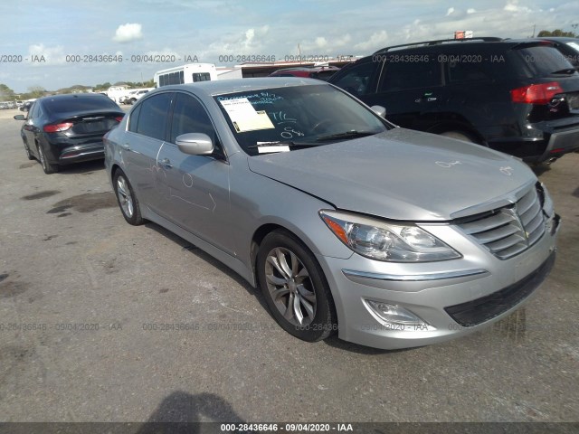 HYUNDAI GENESIS 2012 kmhgc4dd4cu190534