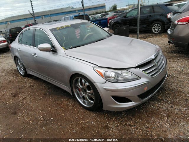 HYUNDAI GENESIS 2012 kmhgc4dd4cu191201