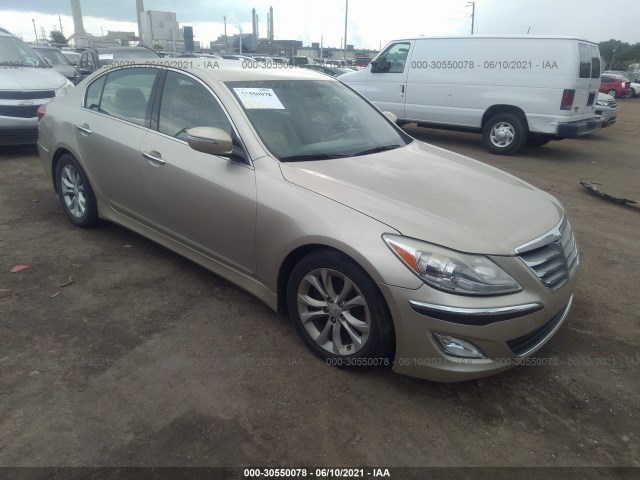 HYUNDAI GENESIS 2012 kmhgc4dd4cu191585