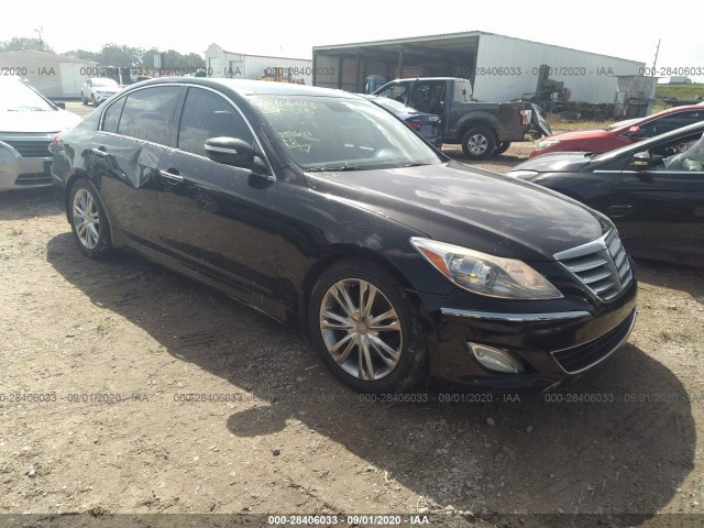 HYUNDAI GENESIS 2012 kmhgc4dd4cu200432