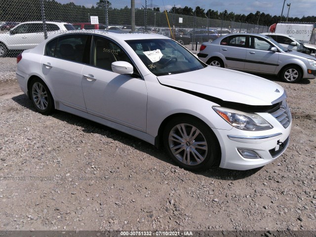 HYUNDAI GENESIS 2012 kmhgc4dd4cu204867