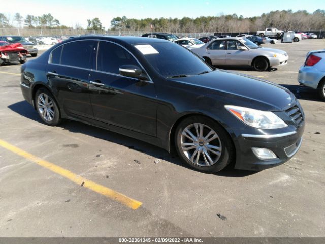 HYUNDAI GENESIS 2013 kmhgc4dd4du221105