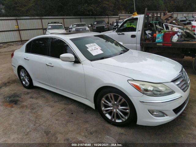 HYUNDAI GENESIS 2013 kmhgc4dd4du232394