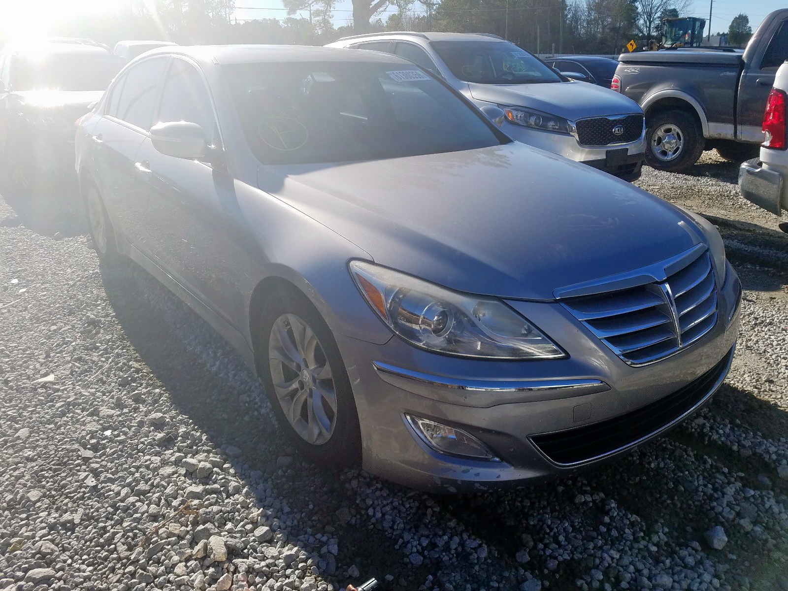 HYUNDAI GENESIS 3. 2013 kmhgc4dd4du242682