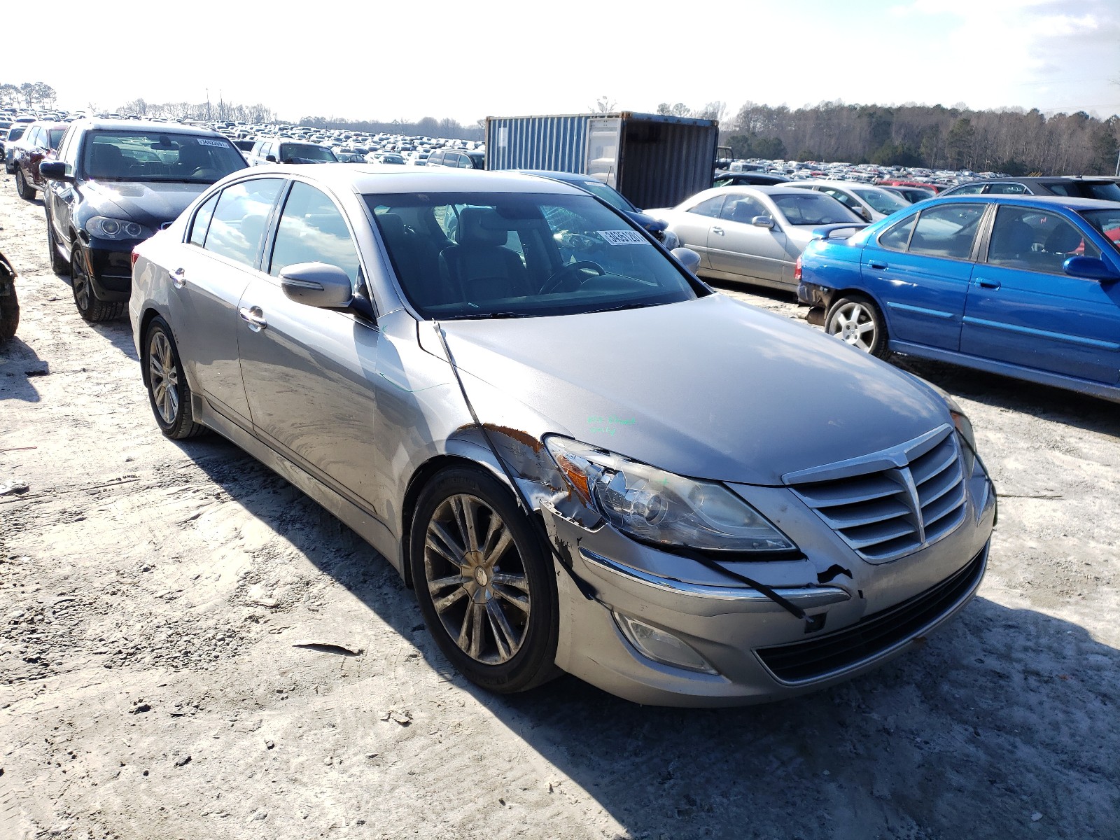 HYUNDAI GENESIS 3. 2013 kmhgc4dd4du247929