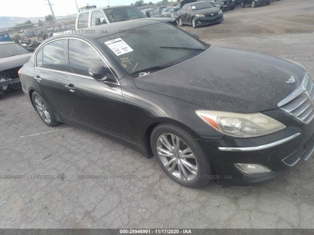 HYUNDAI GENESIS 2012 kmhgc4dd5cu171054