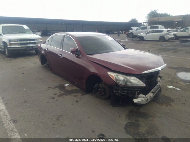 HYUNDAI GENESIS 2012 kmhgc4dd5cu178893