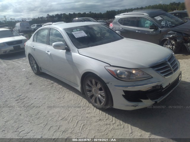 HYUNDAI GENESIS 2012 kmhgc4dd5cu181468